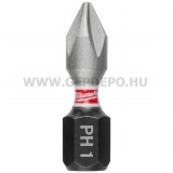 Milwaukee Shockwave Impact Duty kereszt bit PH2x25 mm - 3 db