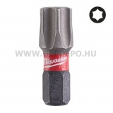Milwaukee Shockwave Impact Duty torx bit T20x25 mm - 3 db