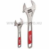 Milwaukee állítható pofájú villáskulcs készlet 2 részes 150 mm 250 mm