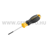 Stanley CushionGrip pozidriv műszerész csavarhúzó - PZ0 x 60 mm