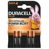 Duracell Power Boost (Plus) Alkáli Mikro Elem AAA B4
