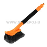 NEO TOOLS Tisztítókefe univerzális, tömlőre csatlakoztatható, 13x8.5x48cm