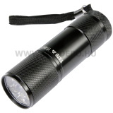 YATO Zseblámpa 3W 9 LED 3xAAA elem