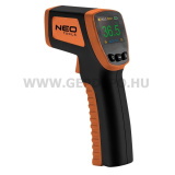 NEO TOOLS Infravörös hőmérő, 32-42.9°C, folyadék, levegő, test