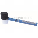 Bautool gumikalapács 60 mm Soft nyéllel (fekete-fehér)