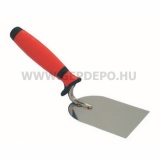 Bautool rozsdamentes gipszkanál 100 mm - SOFT Német (profi)