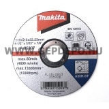 Makita vágótárcsa fémhez 115x2,5mm