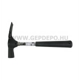 Bautool kőműves kalapács 600 g acél/gumis nyéllel (Basic)