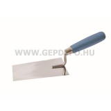 Bautool rozsdamentes berni vakolatkanál 160 mm (inox)
