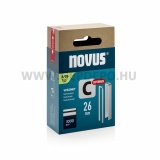 Novus C 4 keskeny tűzőkapocs 26 mm 1000 db