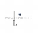 Novus Popszegecs A 4 x 8 alu 3.5-5.0 70DB