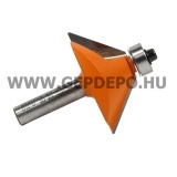 CMT szögprofilmaró A: 45°, D: 45 mm, L: 60,2 mm, S: 8 mm
