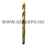 Makita 1/4" hatlap befogású HSS-Titánium fémfúró 3x80mm