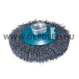 Makita hullámos drótkorong kúpos 100mm M14