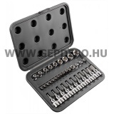 Neo torx dugókulcs készlet 3/8" 34 részes