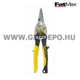 Stanley FatMax áttételes lemezvágó olló egyenes 250mm
