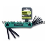 Stanley összecsukható torx kulcs készlet 8 részes