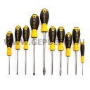 Stanley Essential csavarhúzó készlet - 10 részes