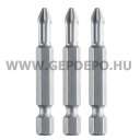Makita bit PH2x50 mm - 3 db