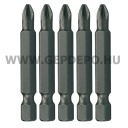 Makita standard bit PZ1x50 mm - 5 db