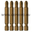 Makita titánium bit PZ1x50 mm - 5 db