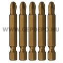 Makita titánium bit PZ3x50 mm - 5 db