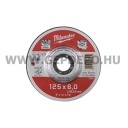 Milwaukee csiszolótárcsa fémhez 125 x 6,0mm