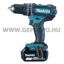 Makita DHP482RTJ akkus ütvefúró-csavarbehajtó MAKPAC kofferben