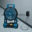 Makita DCF201Z akkus ventilátor géptest