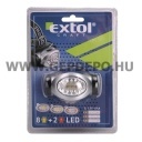 Extol fejlámpa 8+2 leddel