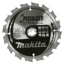 Makita Specialized körfűrészlap szög, csomósfa 185mm f:15,88 Z16