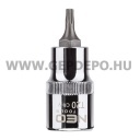 Neo torx bitbehajtó T60x55mm 1/2"