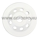 Diatech CCW125ECO-F fehér kétsoros csiszolótányér GépDepo.hu