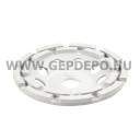 Diatech CCW125ECO-F fehér kétsoros csiszolótányér GépDepo.hu