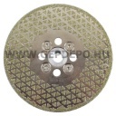 Diatech CCST125-M Tetra blade gyémánt csiszolótányér flanssal 125 mm