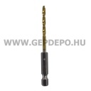 Makita 1/4" hatlap befogású HSS-Titánium fémfúró 3,3x85mm