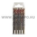 Makita 2+ kőzetfúró csomag hengeres befogású 7x100mm 5 darabos