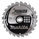 Makita Specialized körfűrészlap szög, csomósfa 185mm f:15,88 Z24