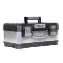 Stanley galvanizált fém/műanyag szerszámláda 20"