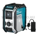 Makita DMR115 Digitális Bluetooth Akkus Rádió 10,8V-12V Max CXT 18V LXT (230V)
