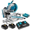 Makita DLS211PT2U akkus gérvágó AWS technológiával 36V 2x18V LXT