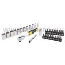Stanley 1/4" kompakt dugókulcs készlet 37 részes