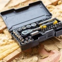 Stanley 1/4" kompakt dugókulcs készlet 37 részes