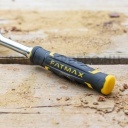 Stanley 3/8" dugókulcs készlet 3 fokonkénti fogazással 49 részes