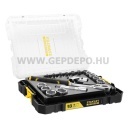 Stanley FatMax 3/8" dugókulcs készlet 18 részes, sorolható dobozban