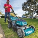 Makita DLM536PG4 akkus önjáró fűnyíró 2X18V LXT BL XPT