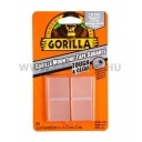 Gorilla Heavy Duty Mounting Tape Squares kétoldalas ragasztószalag kristálytiszta 24db/csom