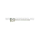 Kapriol keverőszár magas viszkozitású anyagokhoz 120x600mm 3 lapátszálas M14