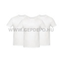 Kapriol póló fehér 3db L