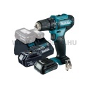 Makita DF333DNX12 fúró-csavarbehajtó 12V max CXT 2,0Ah alapcsomag + 18V 5,0Ah + DC18RE töltő LXT/CXT